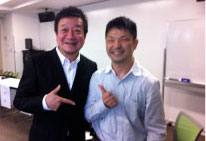 NHKの画期的な障がい者番組「バリバラ」のメインキャスターで自らも脳性麻痺の障害をお持ちの玉木幸則さんと。ファンです！