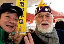 ライオンズクラブの合同献血時にビゴさんと！ご冥福をお祈りします。