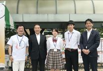 芦屋バルも今年で第10回を迎えます。母校県立芦屋高校のボランティア部の皆さんがいつもお手伝いしてくれてます。